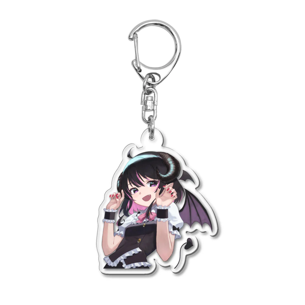 レスティア・アオイ🥐😈のこんてぃあグッズ Acrylic Key Chain