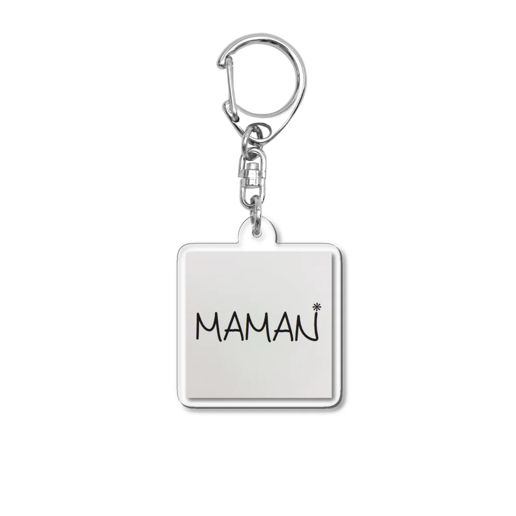 MAMANのMAMAN goods アクリルキーホルダー