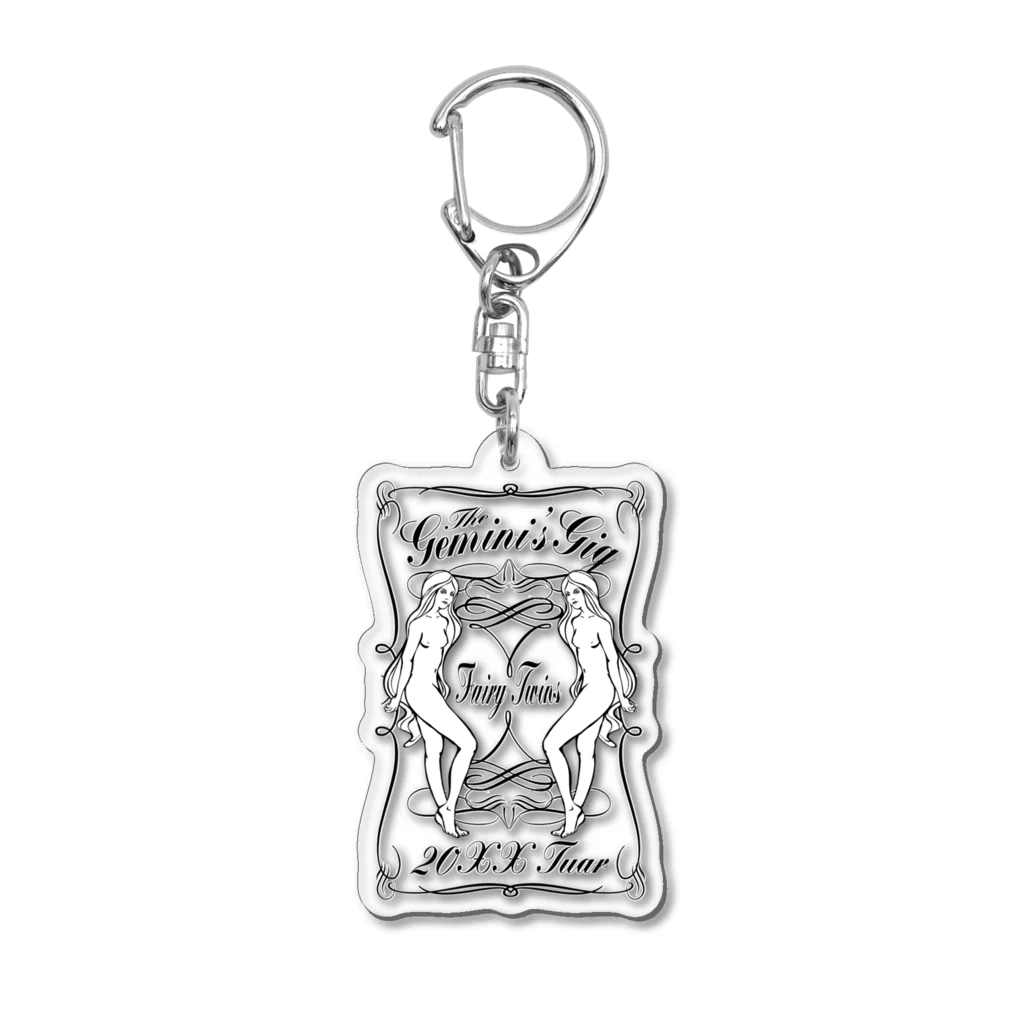 提供 tshopのThe Gemini's Gig Acrylic Key Chain