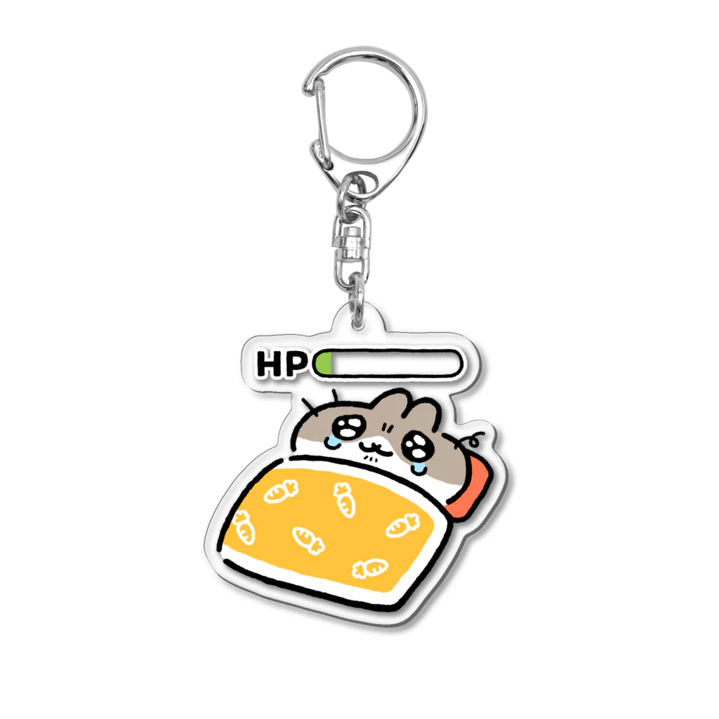 だっとちゃん(HP回復中) / mindwaveincのアクリルキーホルダー だっとちゃん(HP回復中) / mindwaveincのアクリルキーホルダー