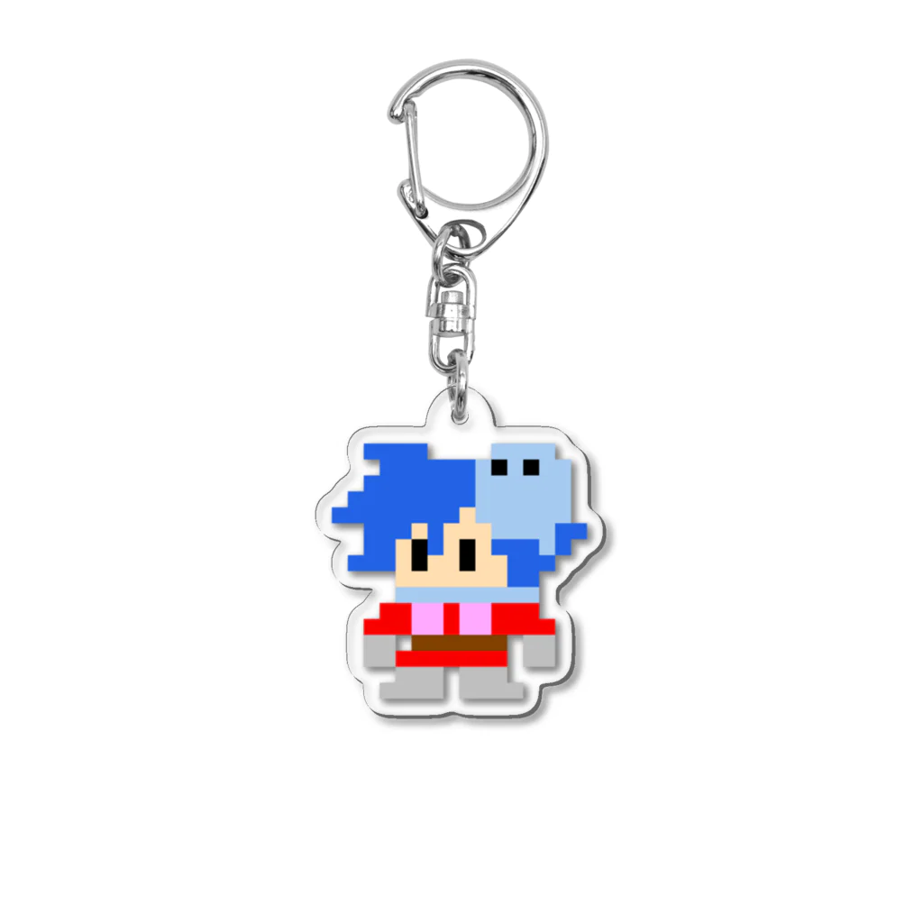 butapen omの’君 (ドット絵メイン) Acrylic Key Chain