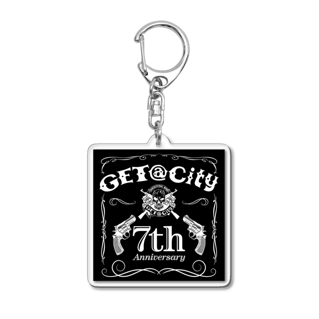 シューティングバー GET＠CityのシューティングバーGET7周年グッズ Acrylic Key Chain