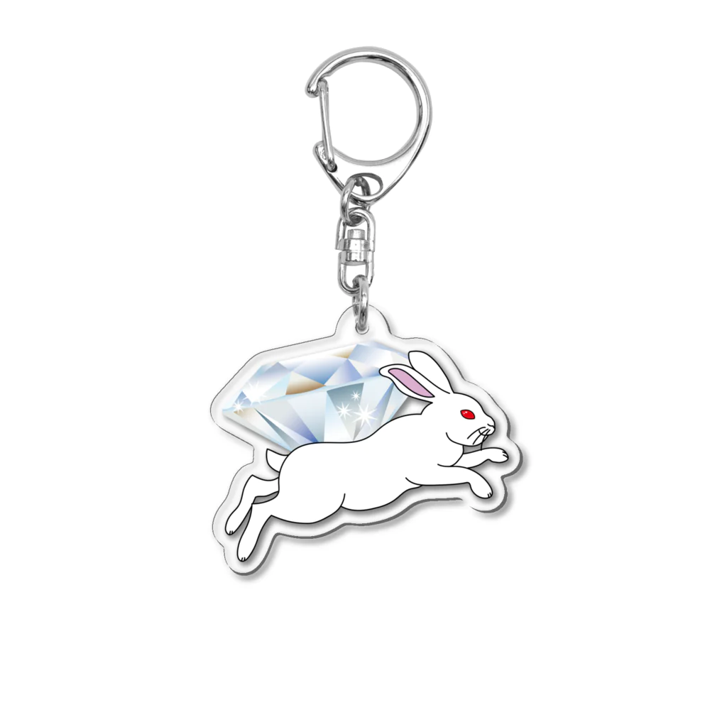 ruidawanの飛躍うさぎ Acrylic Key Chain