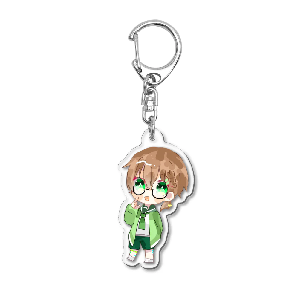 S¡ro@VTuber準備中のしろろんスティッカー！ Acrylic Key Chain