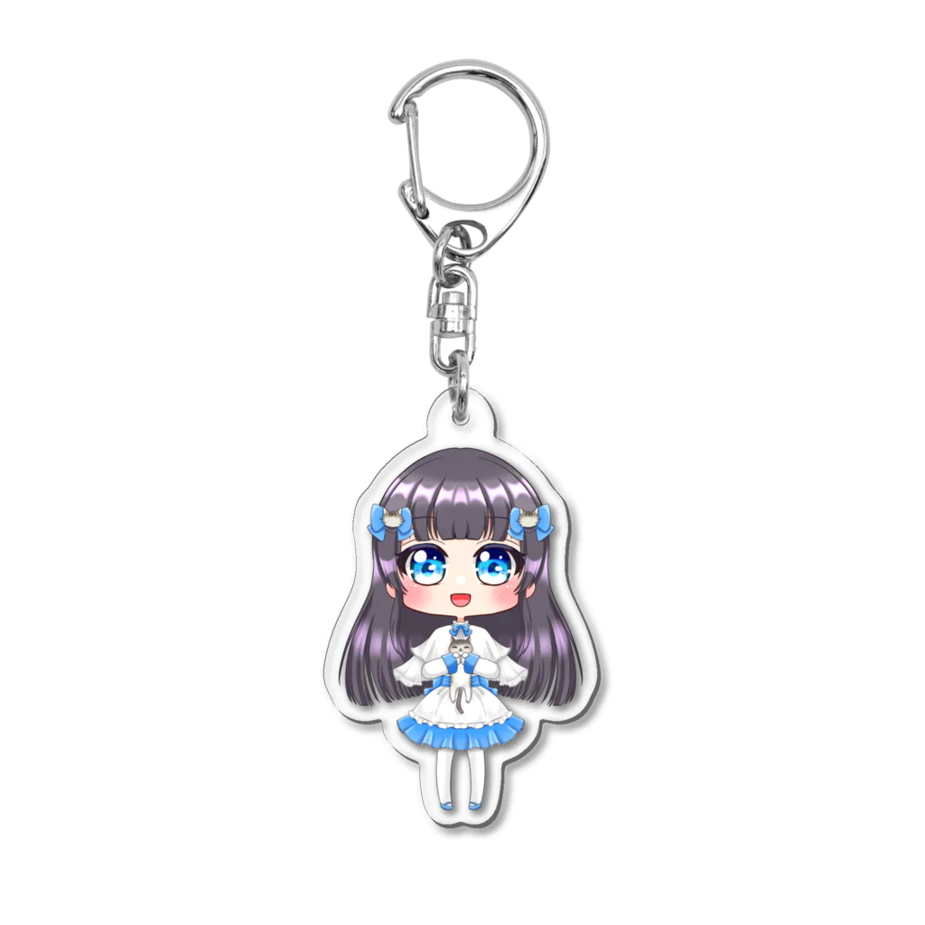 舞姫の屋敷への雲雀舞姫とラークグッズ Acrylic Key Chain