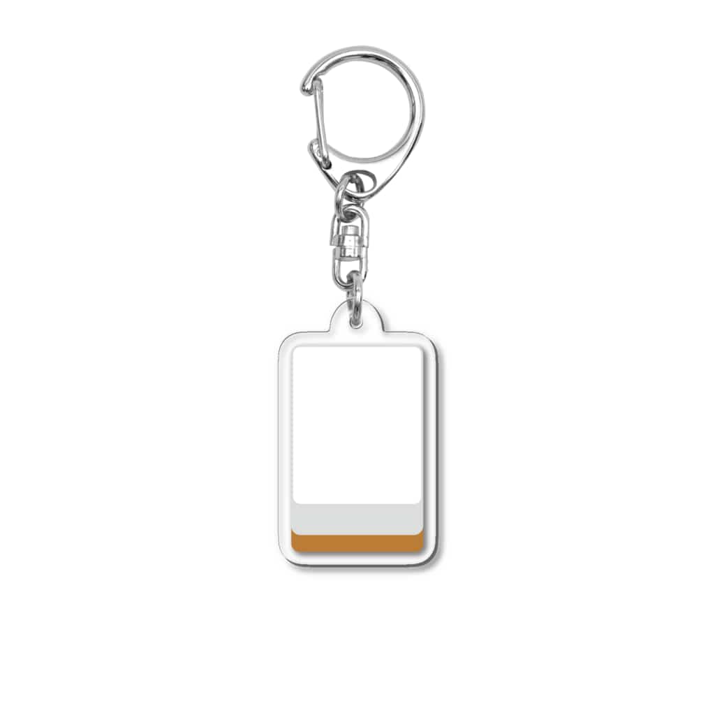 キッズモード某の白 ( 麻雀グッズ ) Acrylic Key Chain
