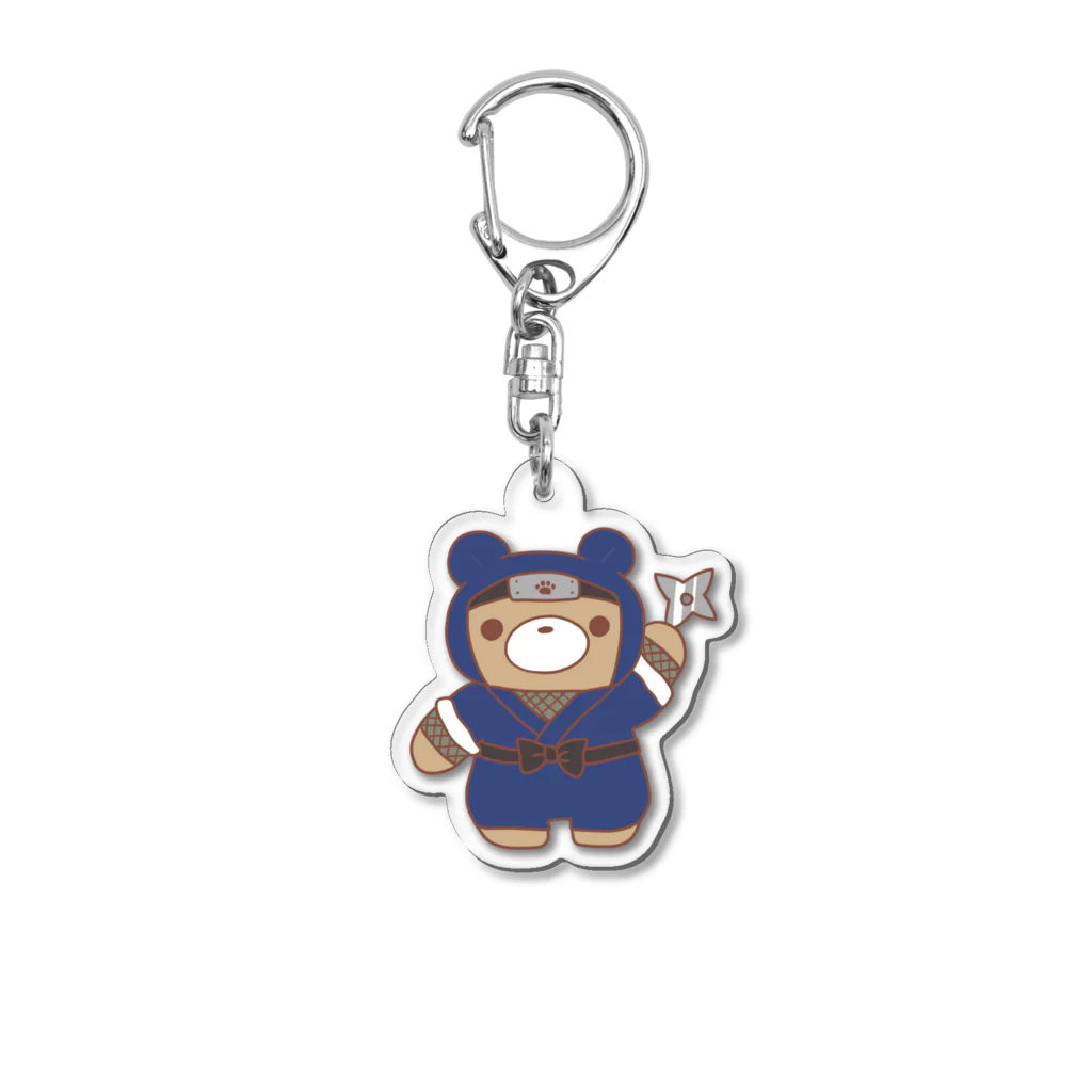 みゃい🧸🐾のしのびくみゃ Acrylic Key Chain