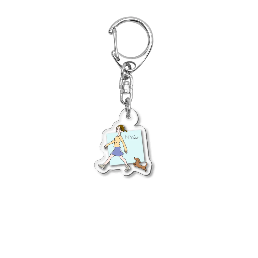 mylabのいつでもいっしょ Acrylic Key Chain