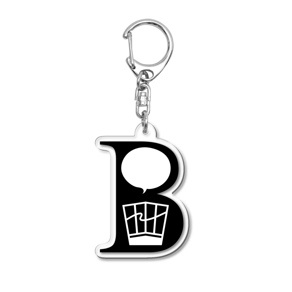 飯奈九（VTuber）のバボペディア公式グッズ Acrylic Key Chain