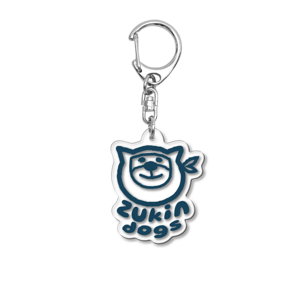 ZUKINDOGSの頭巾ドッグス Acrylic Key Chain