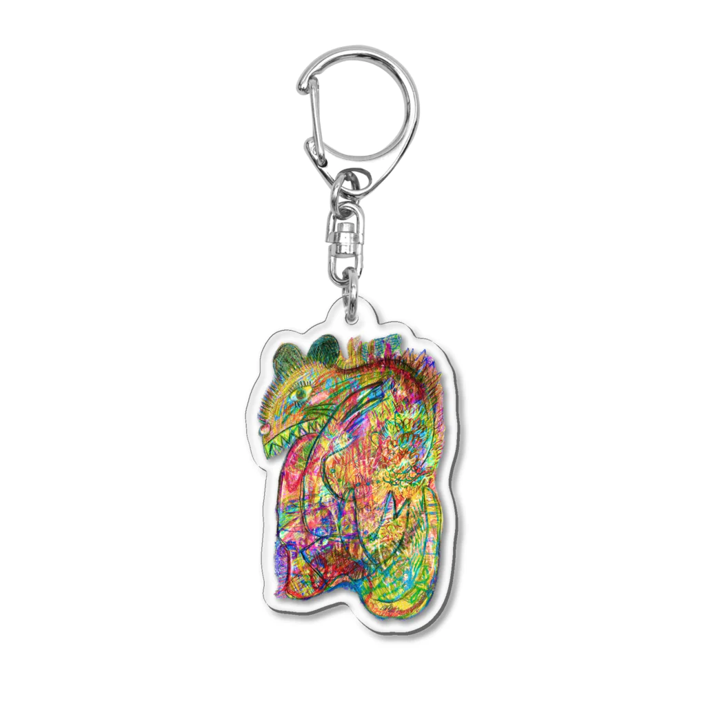 mikoの進化チュー♬ Acrylic Key Chain