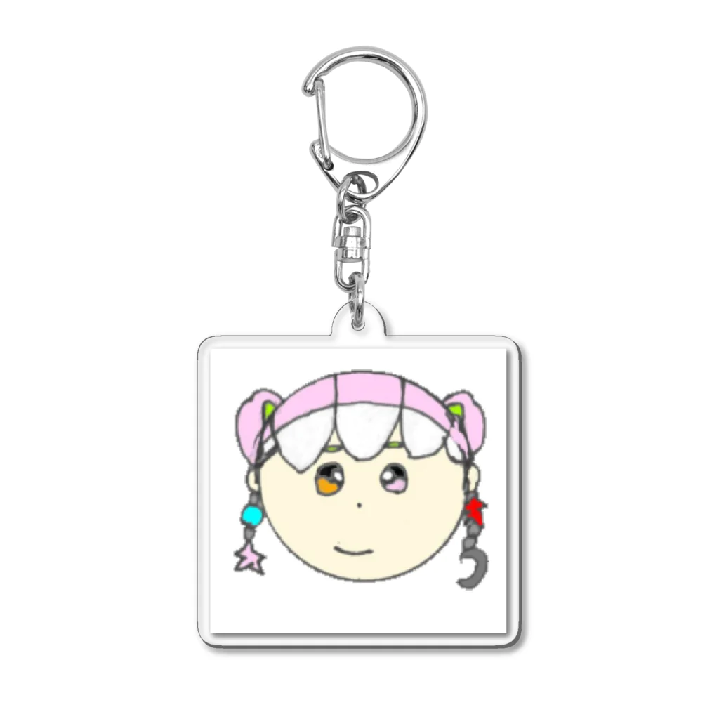 サクラパフェ🌸🍨 トピア ストリーマー配信 tiktoker ポケカラものサクラパフェ公式アイテム アイコン Acrylic Key Chain