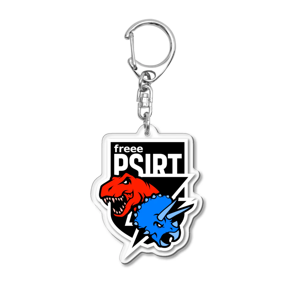 tdtdsのfreee PSIRT (black) アクリルキーホルダー