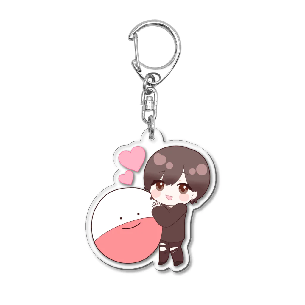 自己満足のまるたん Acrylic Key Chain