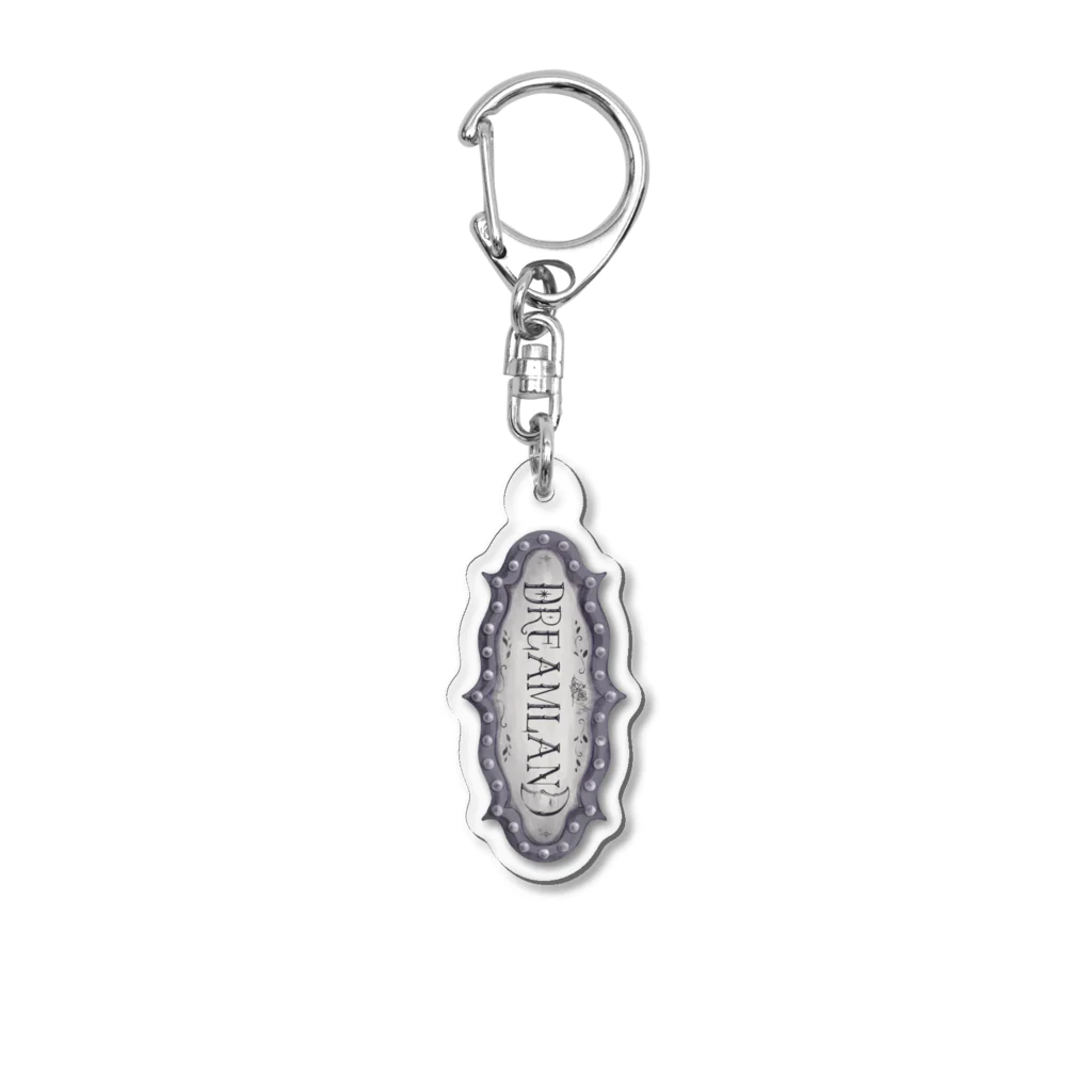 DREAMLANDのお土産屋のDREAMLANDの看板 Acrylic Key Chain