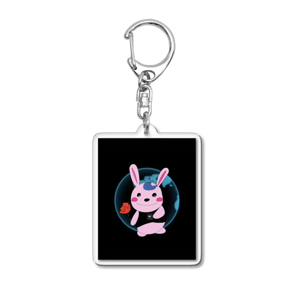 yuxxo_bf01のBF_GOODS USAGI Acrylic Key Chain