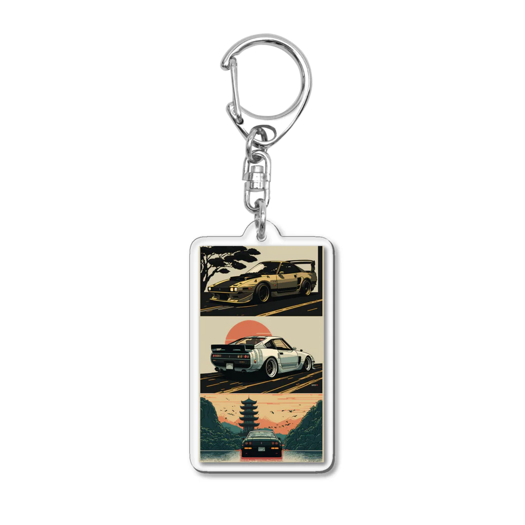 edo aiの#0033 DRIVE As EDO by EdoAI Acrylic Key Chain