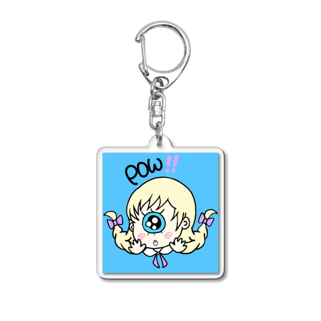 ぽぅちゃぁんのいち目ちゃん Acrylic Key Chain