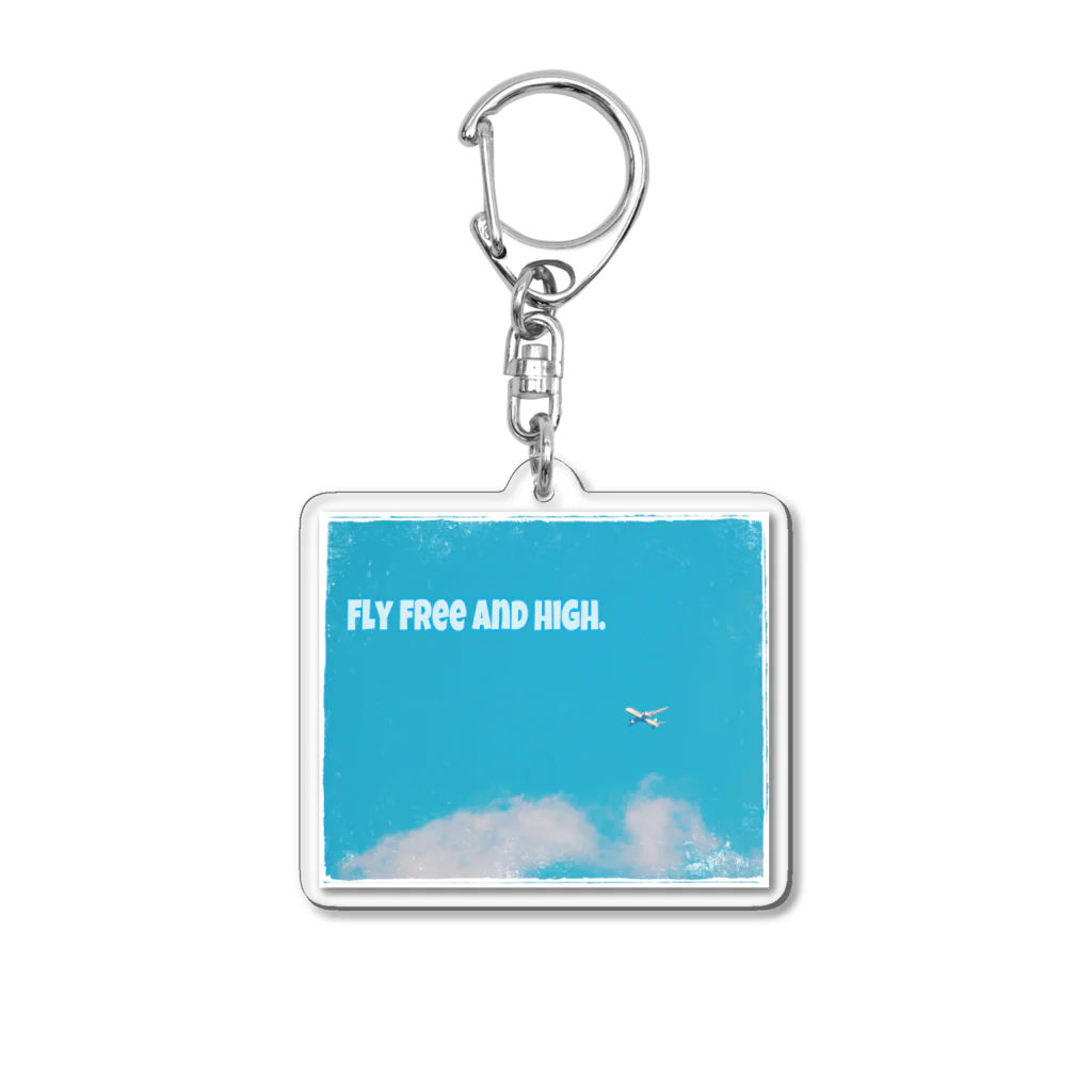 KEITOのFly free and high. Acrylic Key Chain