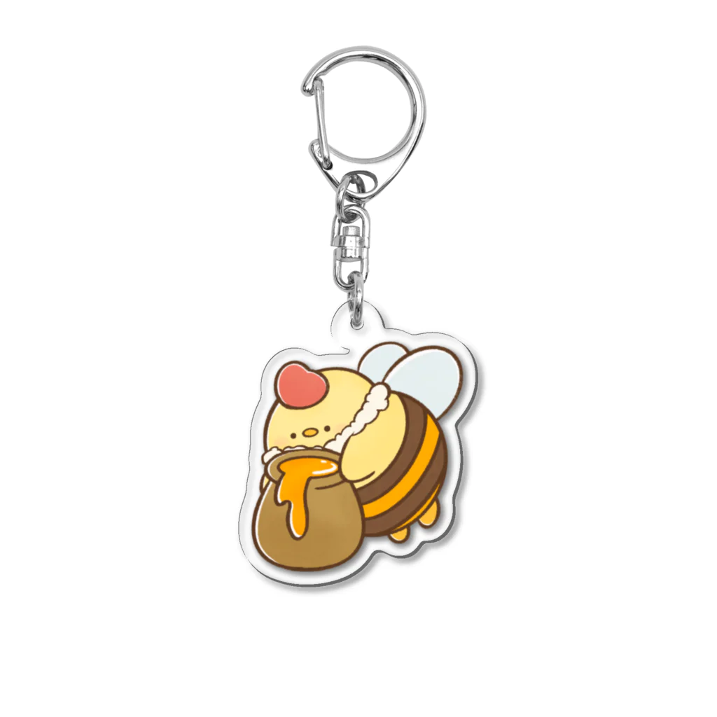 ひよコケshopのはちみつ🍯 Acrylic Key Chain