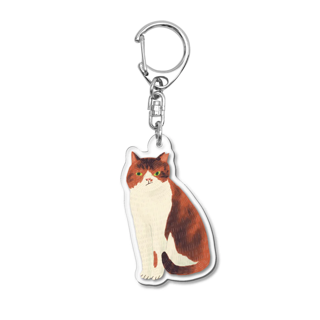 ネコノートショップ（neco-note shop）のギャロップ（ねこひげハウス） Acrylic Key Chain