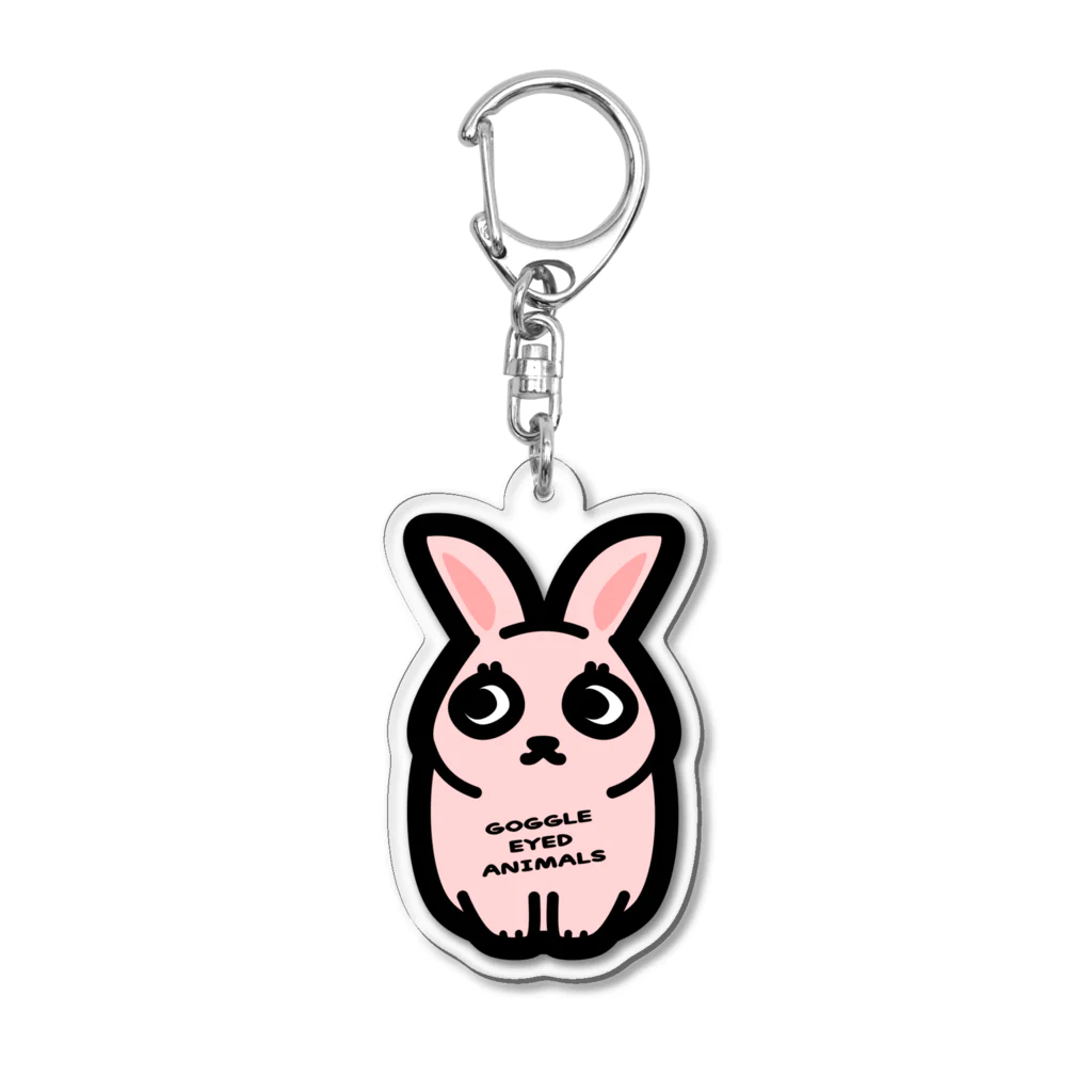 mana_shopのRABBIT Acrylic Key Chain