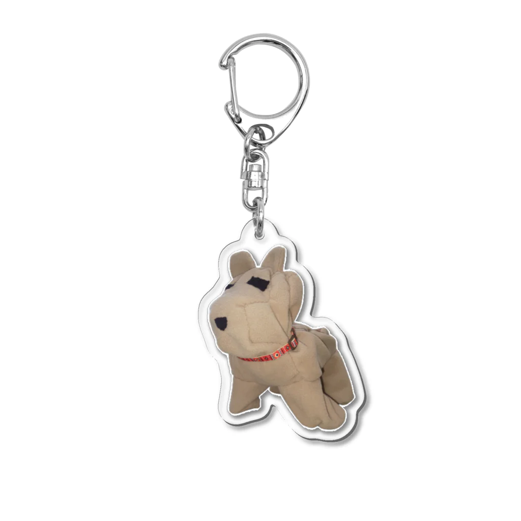 かせいの愛犬ロボ「なな」 Acrylic Key Chain