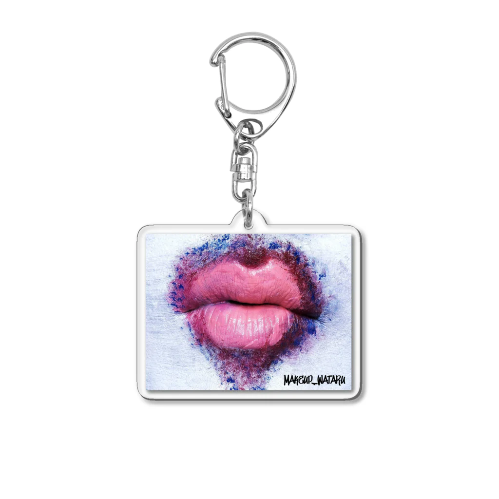 Makeup WataruのHeart Acrylic Key Chain