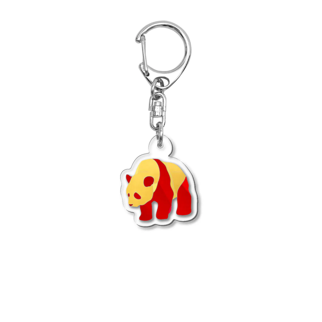 広熨斗隼人SHOPの広熨斗隼人のカラーパンダ🐼２ Acrylic Key Chain