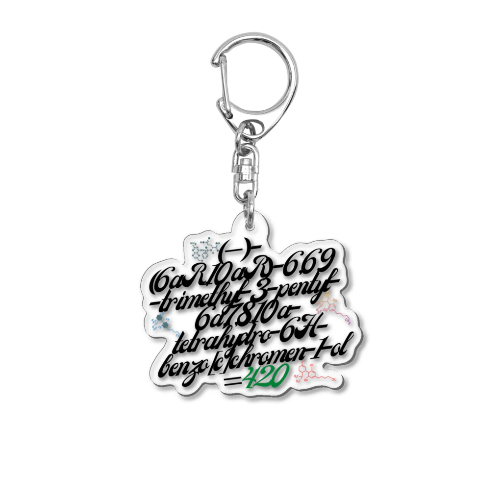 smokingの芸術的なナチュラル Acrylic Key Chain