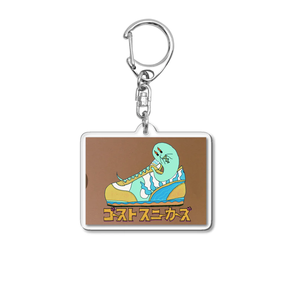 クリームペンのショップのゴーストスニーカーズ Acrylic Key Chain