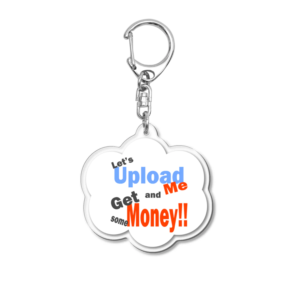 LucitaBabyのアップロードミー Acrylic Key Chain