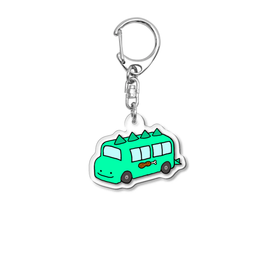 いぬのはなこ小屋のきょうりゅう幼稚園 Acrylic Key Chain