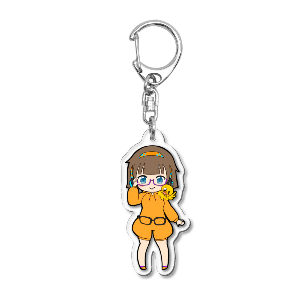 ままめがね🐣👓ぱおねのままめがねのアクキー05 Acrylic Key Chain