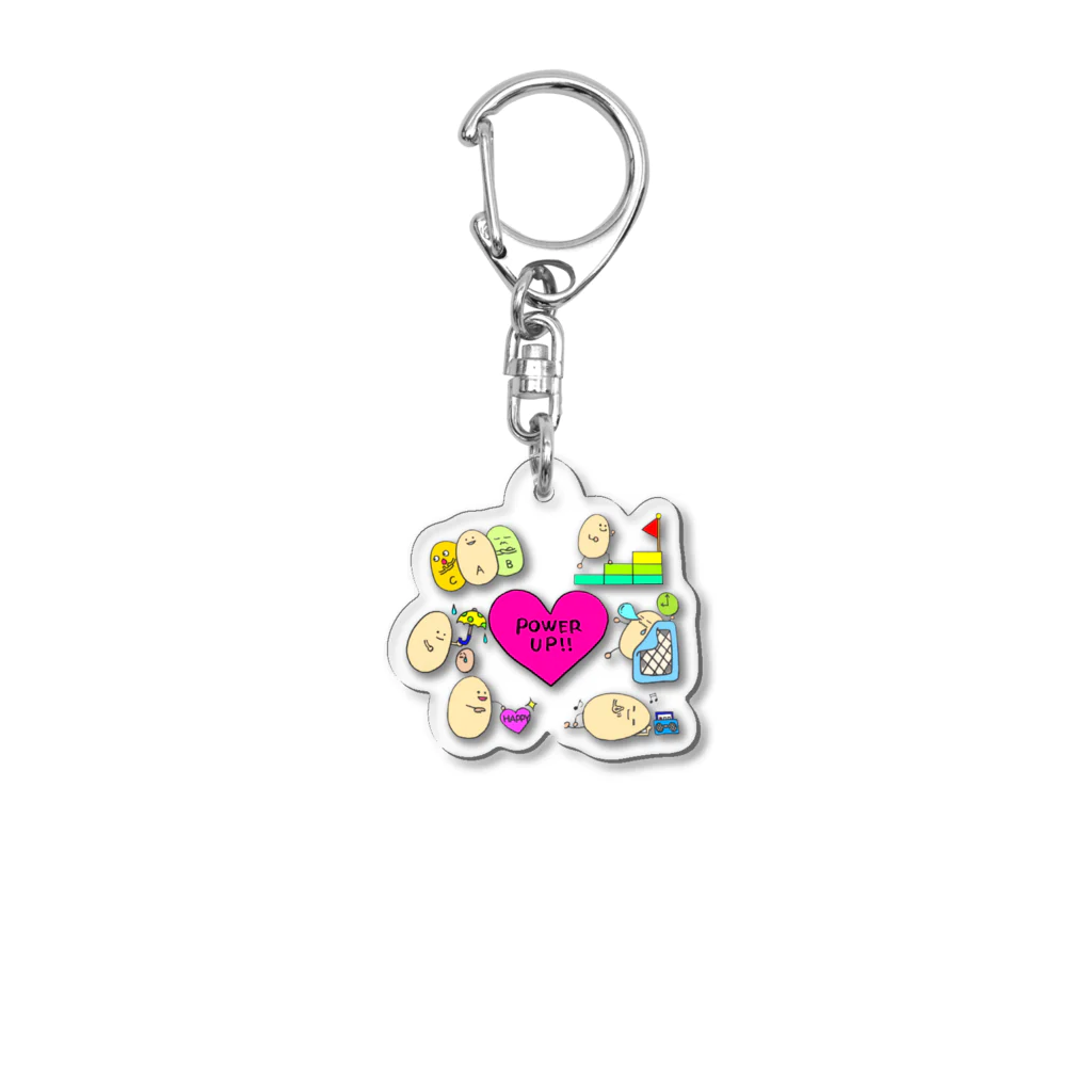 コバ研ショップのレジりんLOVE Acrylic Key Chain