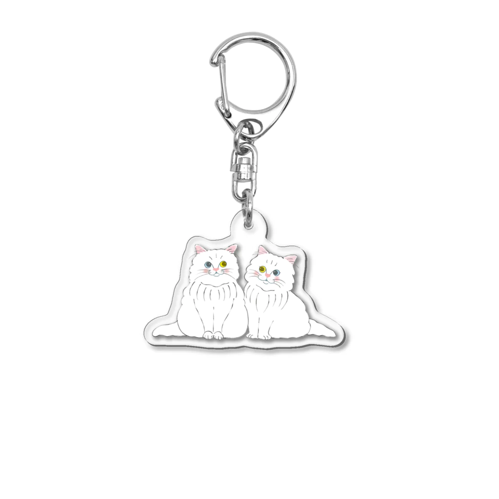 吉田美穂子/イラストレーターの♡ couple♡ Acrylic Key Chain