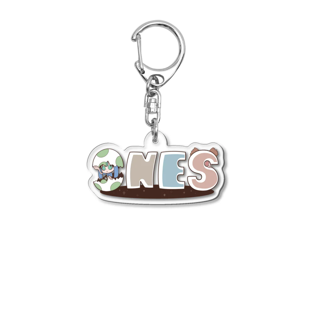 オポッサムのお店やさんのONES Acrylic Key Chain