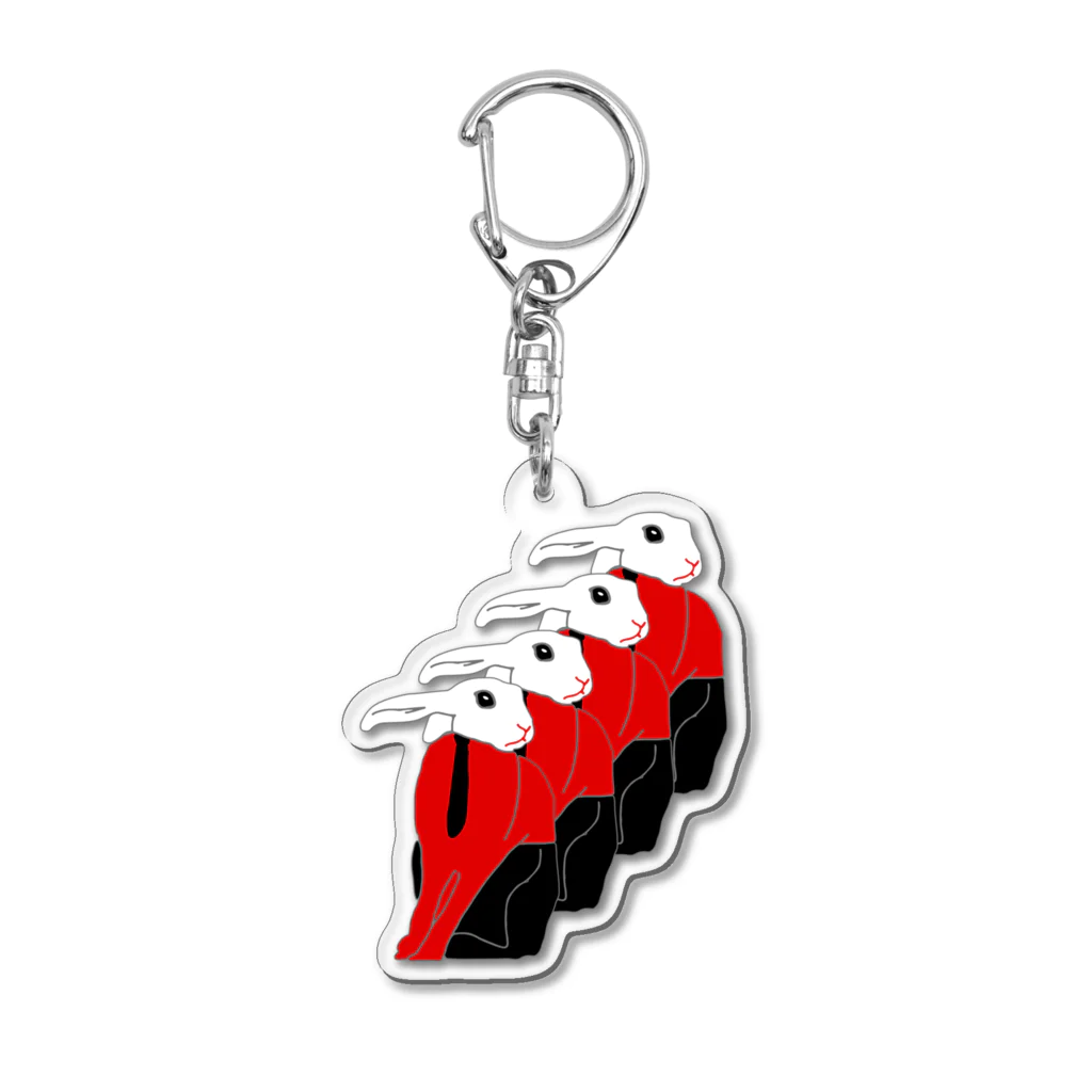 AngelRabbitsのジャックマシーン Acrylic Key Chain