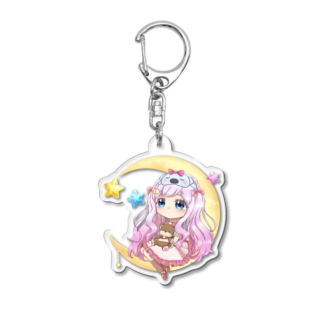 🦛ひぽまるちゃんねる🐨のおねむなミニキャラまるちゃんver. Acrylic Key Chain