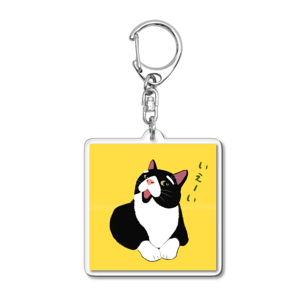 穏やかな猫の穏やかな猫 Acrylic Key Chain