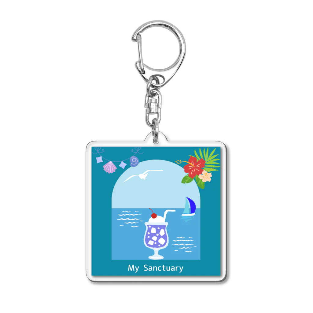 乙女倶楽部のMy Sanctuary（海） Acrylic Key Chain