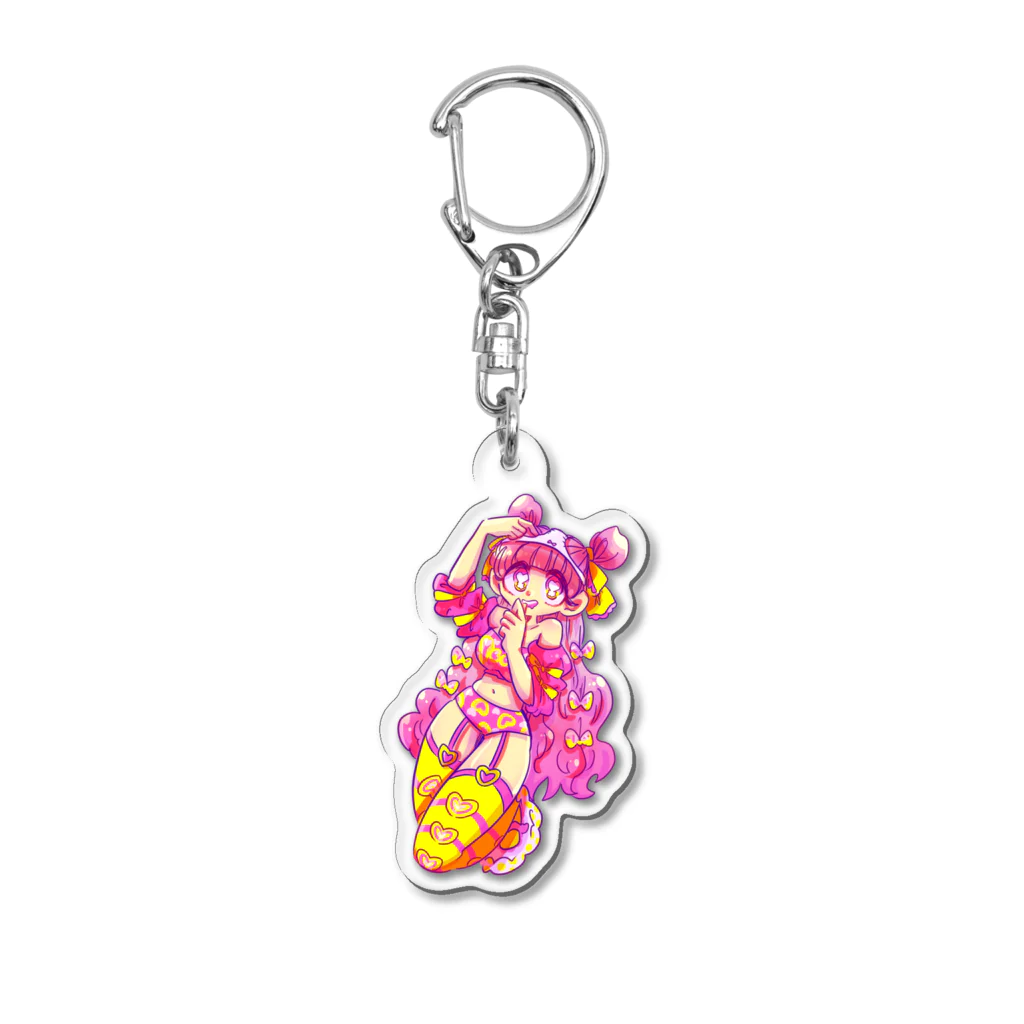 もなかのはれんちピーチちゃん🍑 Acrylic Key Chain