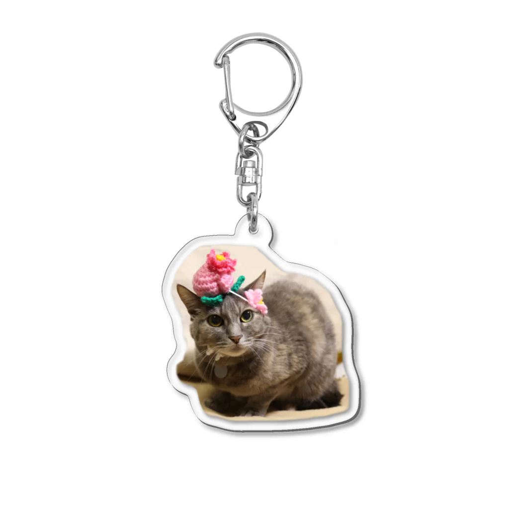 ひいらぎ たえのはなさん、桃の節句 Acrylic Key Chain