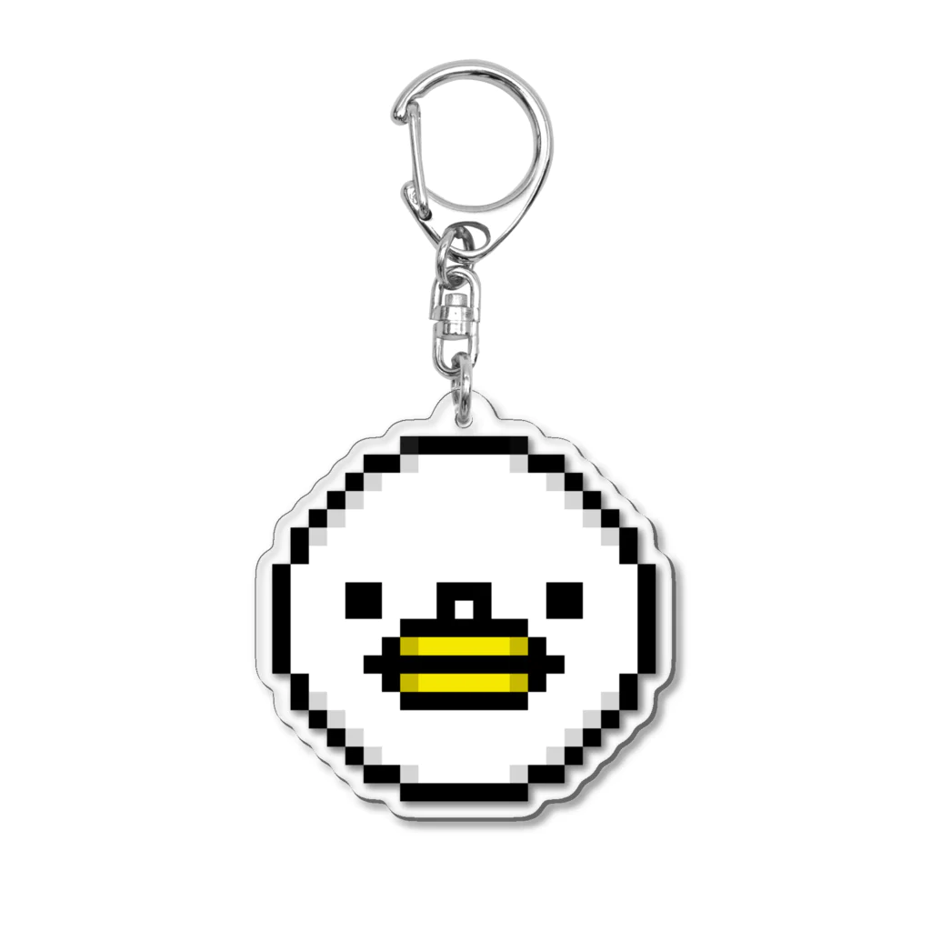 PITTEN PRODUCTSのPIXEL_FACE_05(PRIME) アクリルキーホルダー