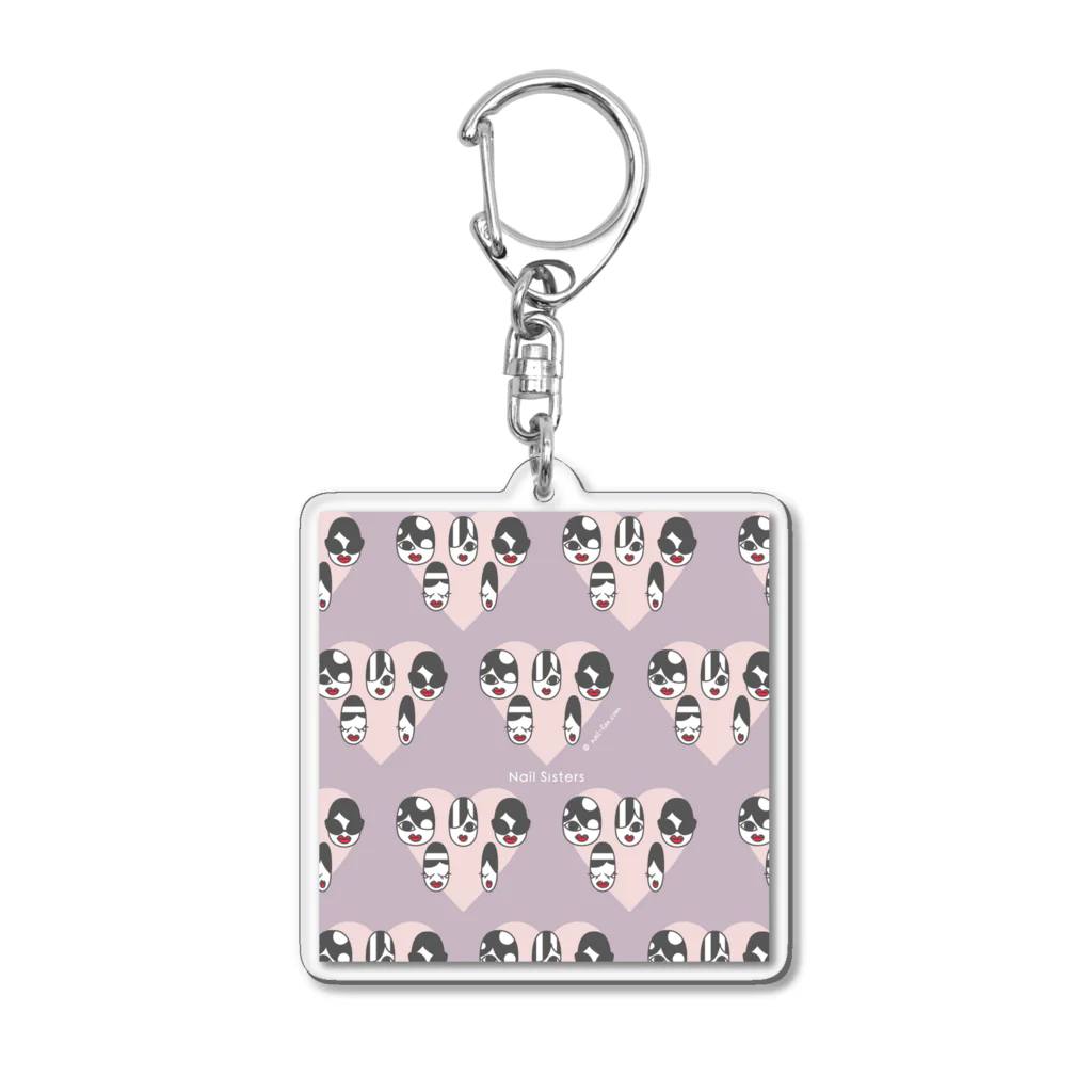 ネイルシスターズ♡のネイルファン ファングッズ♡ Acrylic Key Chain