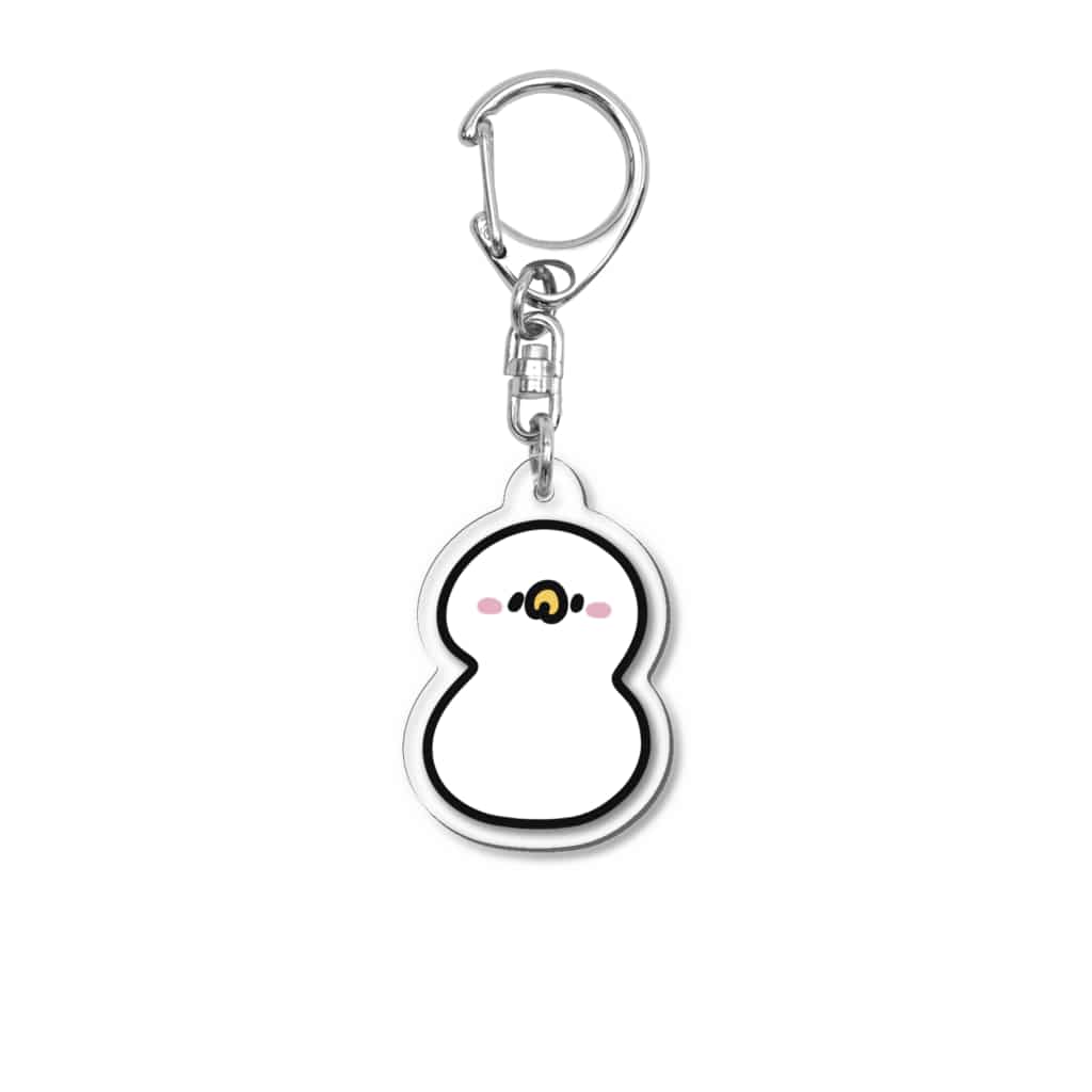 bocunoeのへんてこなアヒルのアクリルキーホルダー Acrylic Key Chain