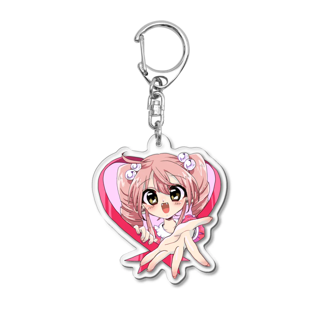 ぷえ店のMOE１ピンク Acrylic Key Chain