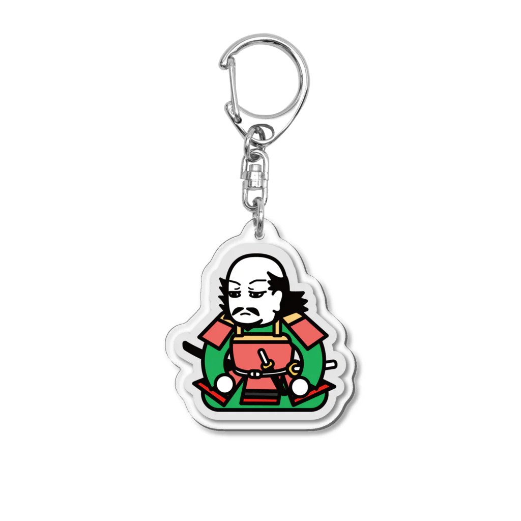 sakamotto shopの武将のおまもり|服部半蔵 Acrylic Key Chain