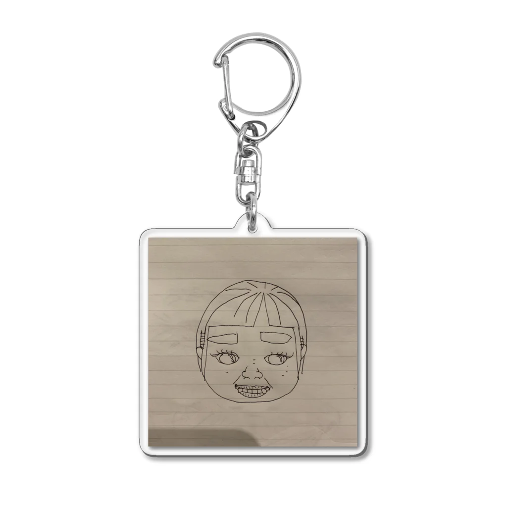 bB-Japanのにがおえ Acrylic Key Chain