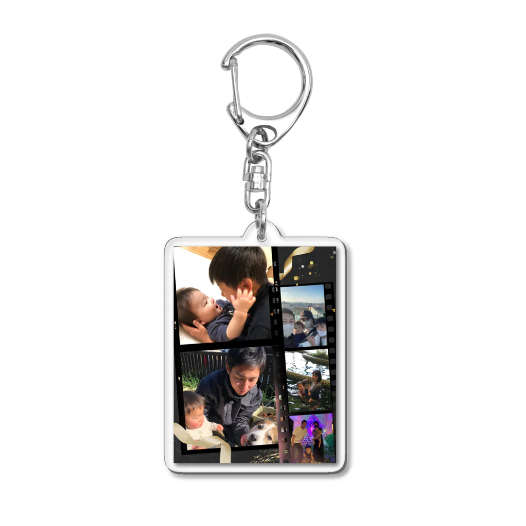 cranes shopの家族写真 Acrylic Key Chain